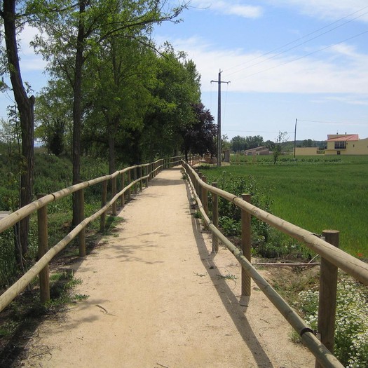 Foto Enselva't: Vilobí d'Onyar - Brunyola: Les terres de l'Onyar