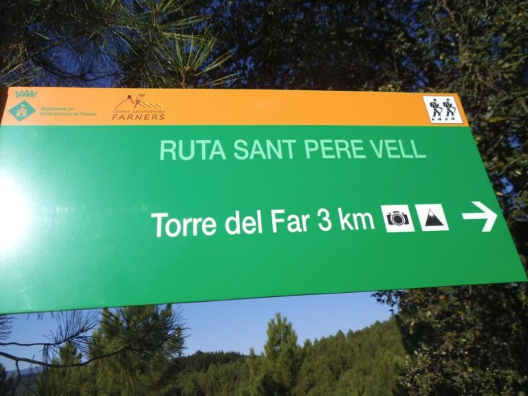 Enselva't. Ruta Sant Pere Vell a Torre del Far. Santa Coloma de Farners.