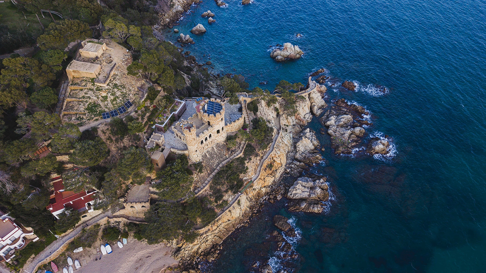Enselva't. Panoràmica Castell de Lloret de Mar. (Lloret de Mar)