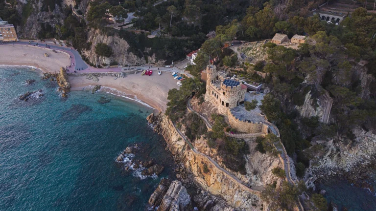 Enselva't. Panoràmica Castell de Lloret de Mar. (Lloret de Mar)