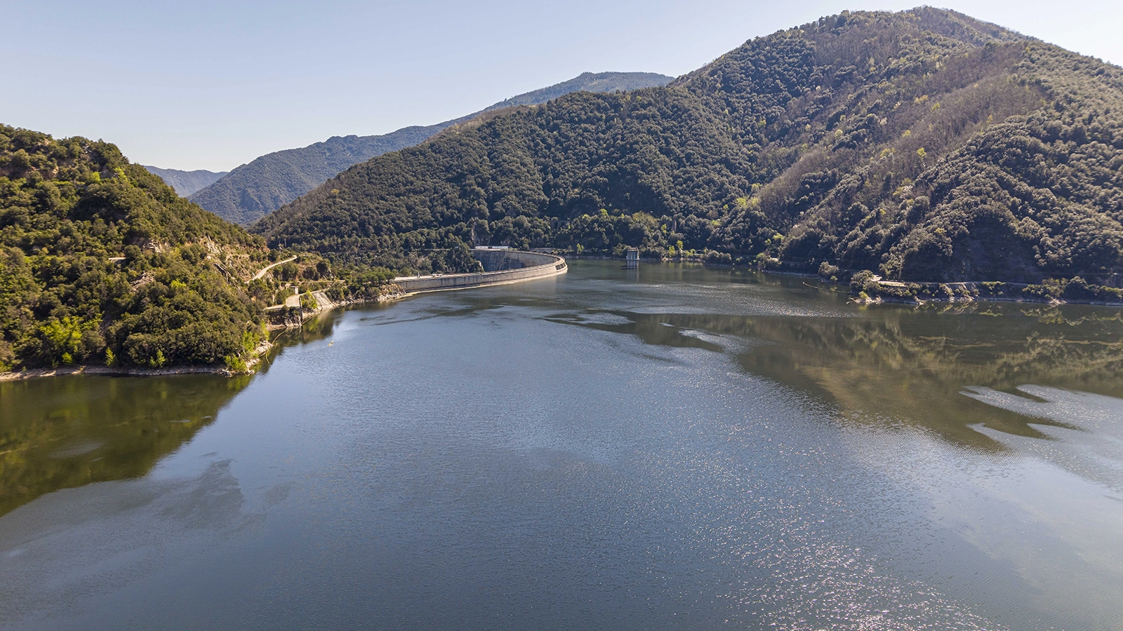 Enselva't. Embassament (Susqueda)