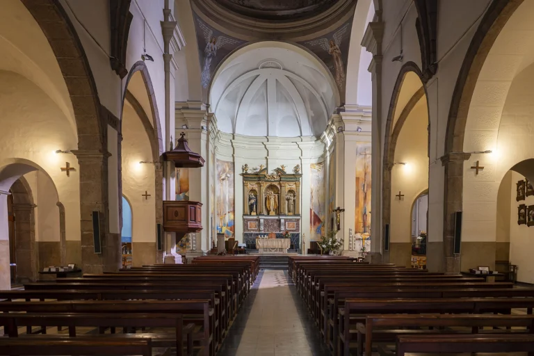Enselva't. Església de Santa Coloma de Farners.