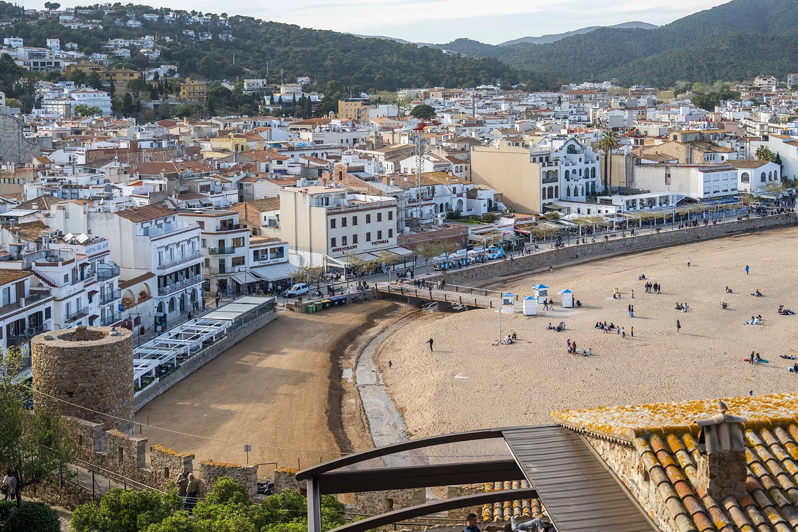 Enselva't. Panoràmica de Tossa de Mar