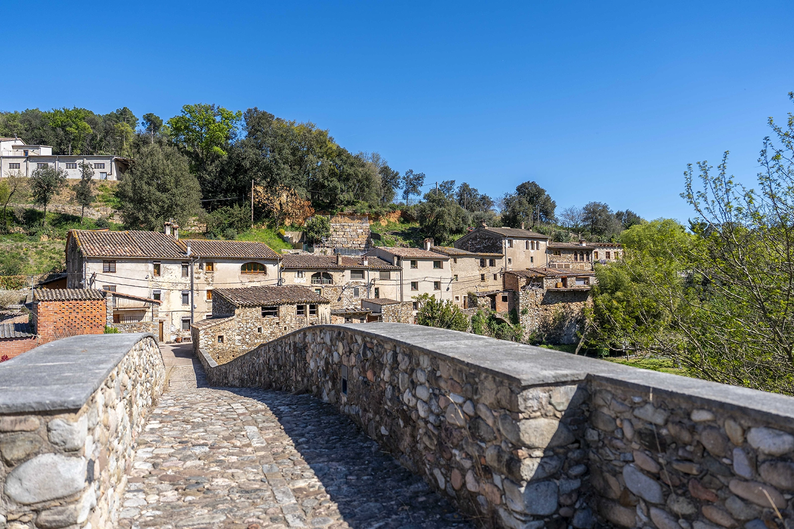 El Pont Medieval. (Sant Julià de Llor i Bonmatí)
