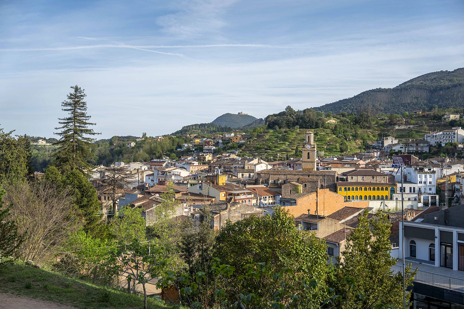 Enselva't. Panoràmica d'Arbúcies.