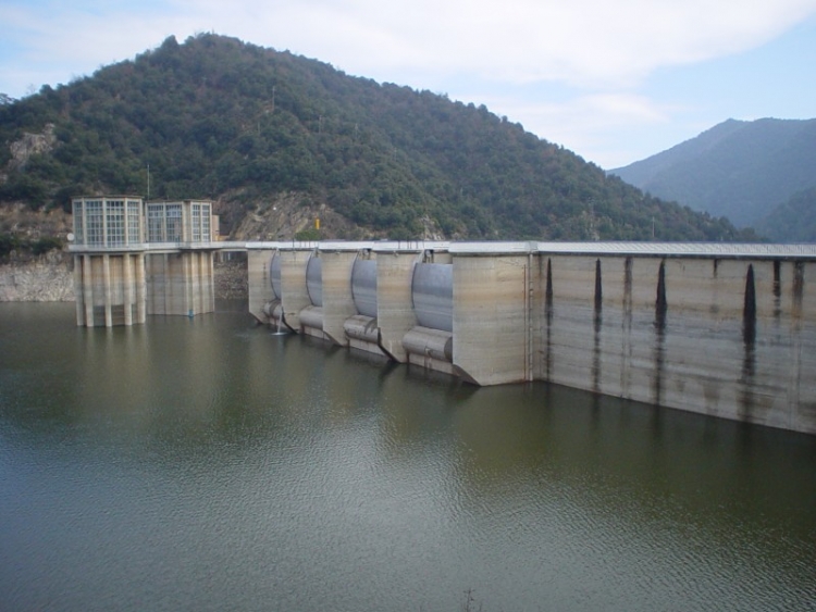 Foto: Consell Comarcal de la Selva. Embassament de Susqueda..