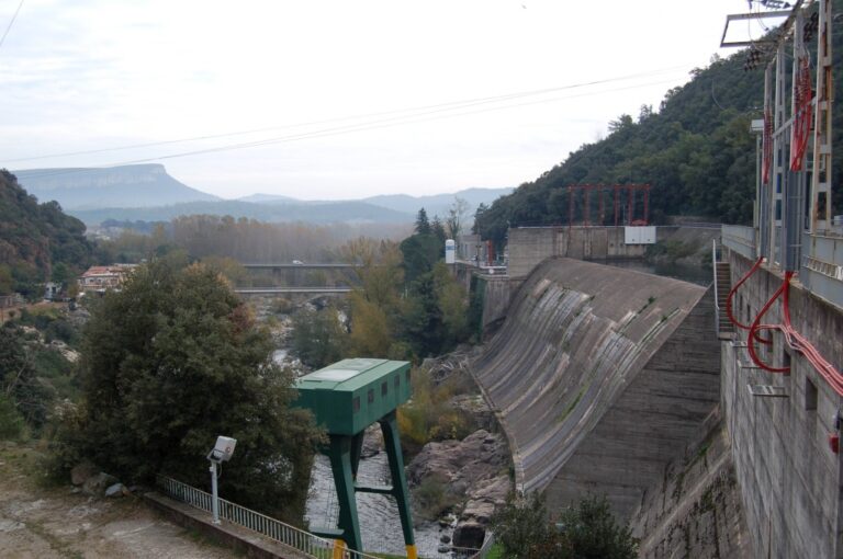 Foto: Consell Comarcal de la Selva. Presa del Pasteral.