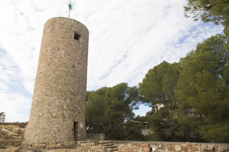 Castell de Sant Joan de Lloret de Mar.