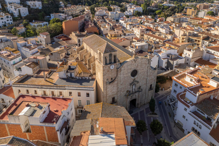 Església de Sant Vicenç de Tossa de Mar.