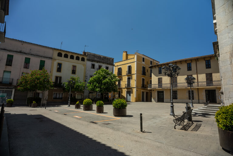 Enselva't. Foto de David Rueda. Plaça de Vidreres.