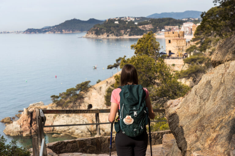 Foto: Jordi Rierola. Camí de Sant Jaume a la zona litoral de la Selva.