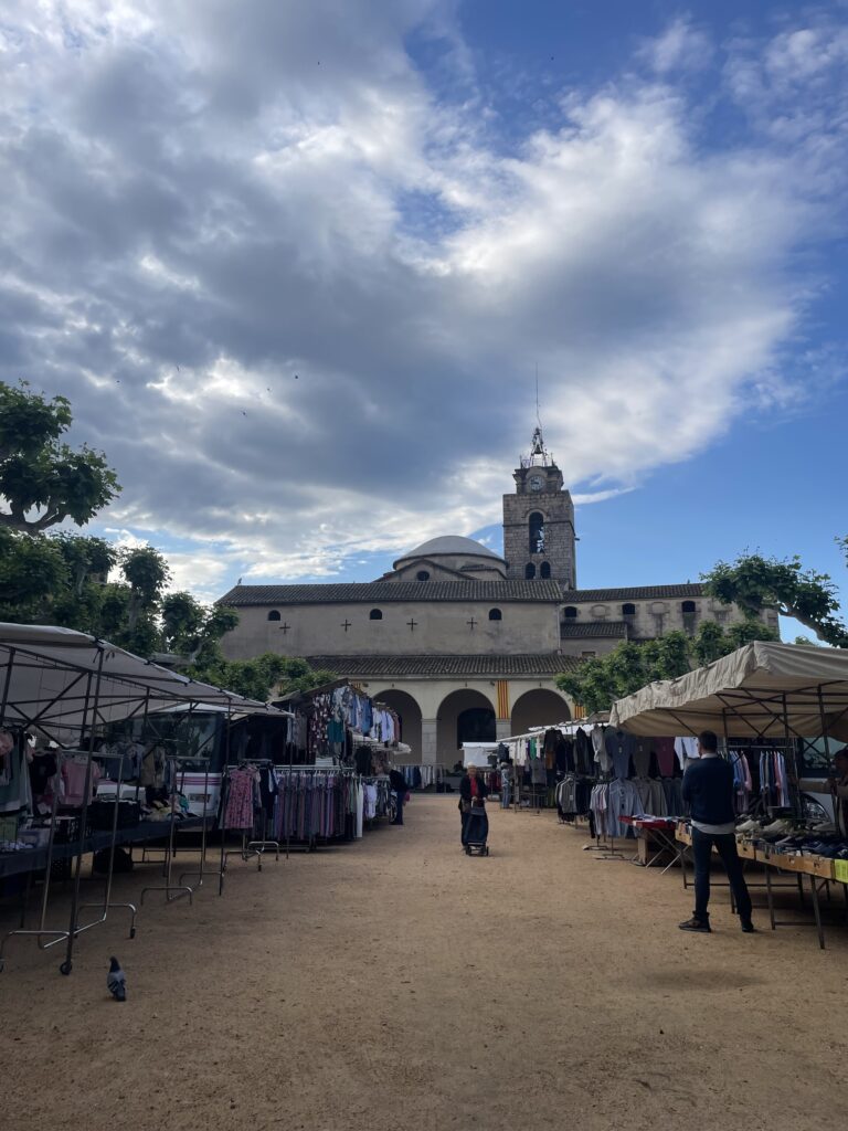Foto: Enselva't.Mercat setmanal Santa Coloma de Farners