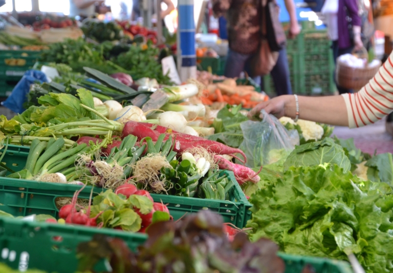 Mercat de fruita i verdura Mas Enlaire