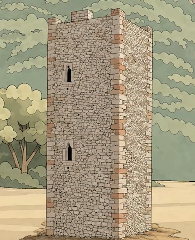 Torre de Recs. Enselva't. Osor.