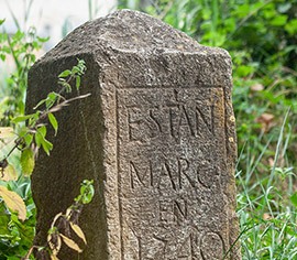 Sils Lake Marking Stones