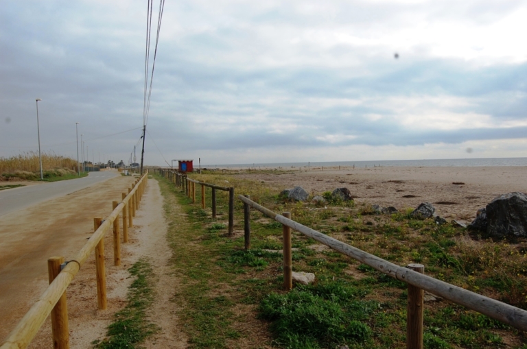 Foto: Tourdera. Pas de la ruta per les platges de Malgrat de Mar.