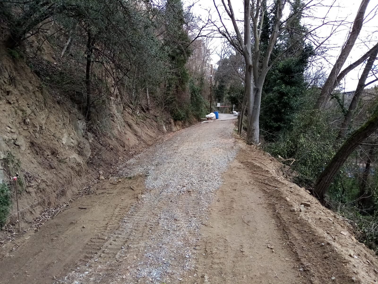 Foto: Consell Comarcal de la Selva. Actuacions de millora del camà del Molà a Hostalric.