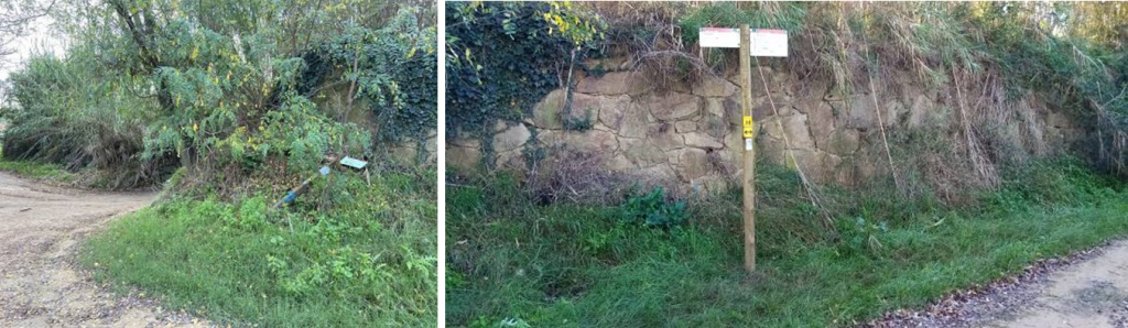 Foto: Tourdera. Reposició de senyalització malmesa a Blanes.