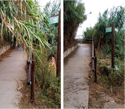 Foto: Tourdera. Control de canyars al municipi de Blanes.