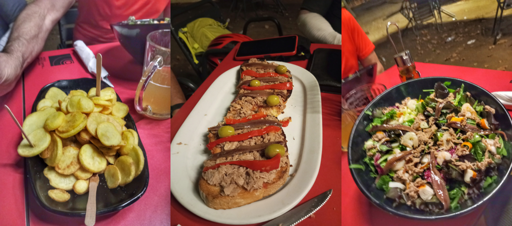 Fotos: Vadebici. Sopar al restaurant La Sardana de Tordera durant la pedalada nocturna.